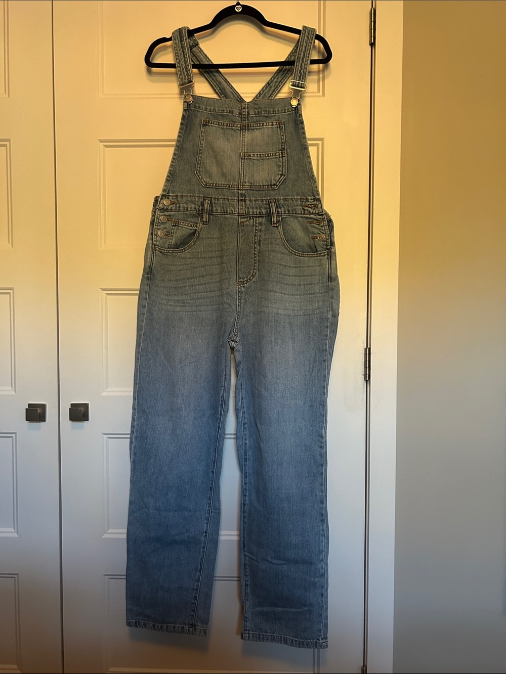Light Blue Denim women’s Overalls Jeans